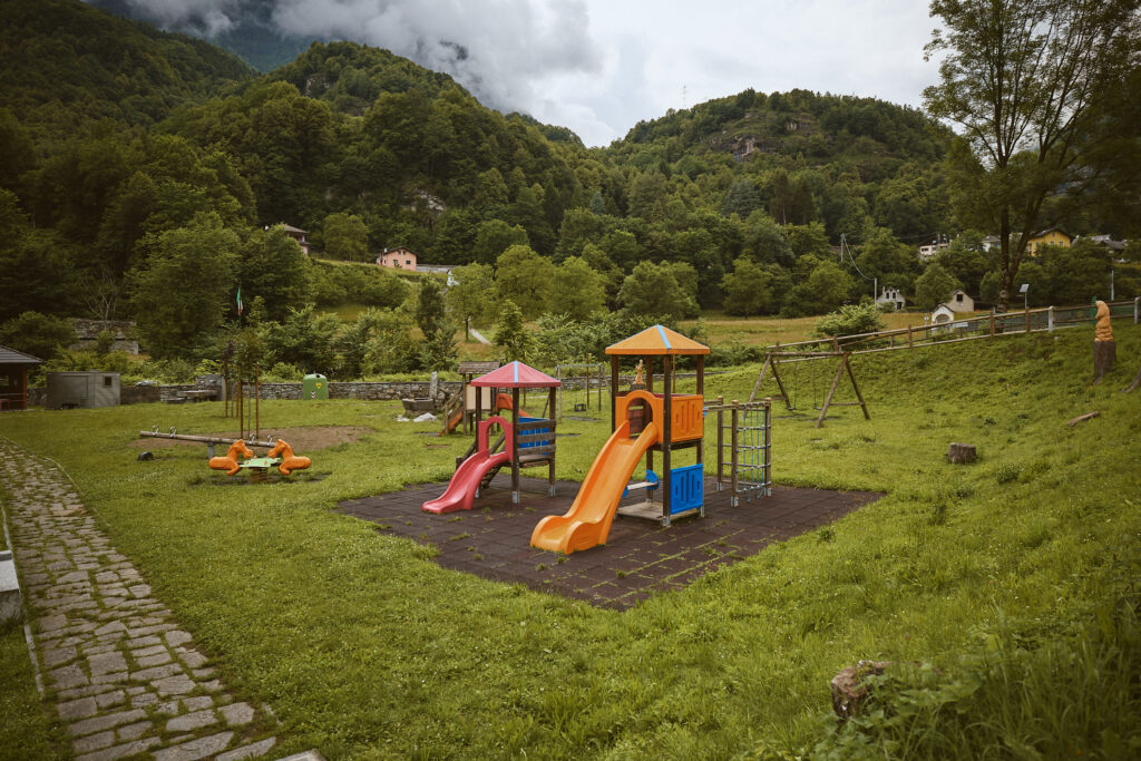 Parco giochi a Baceno, Valle Antigorio - ph. Paolo Sartori